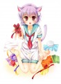 「てーとく、あげるにゃ」