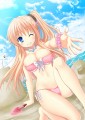 砂を楽しむ。