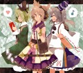 例大祭へ行く豪族達