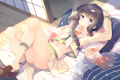北上さんと縁側で