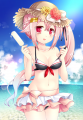 春雨ちゃん水着ー