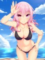 水着から絞った水でかき氷作るおじさん