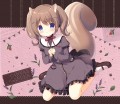 こみトレ27★クリアファイルバック　こりすちゃん