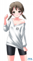 スパッツ白雪さん