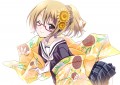 華ハ匂エド散リヌルヲ。