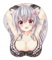 ふりふりしたぎのおっぱいマウスパッド