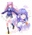 双子アイドル　モン☆プティ