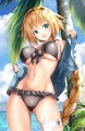 「さぁマスター、泳ぎましょう！」