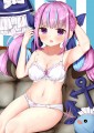 白色でフリフリで布地