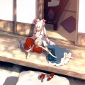 慧音と妹紅2