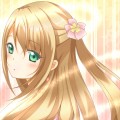 髪の綺麗な南国少女(オリジナル)